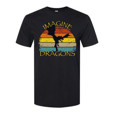 Imagine Fantasy Mythical Dragon Wings Softstyle CVC T-Shirt