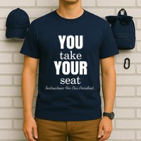 Instructions For Our President You Take Your Seat Biden's Cue Cards T-Shirt