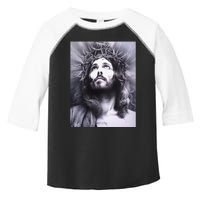 Image Face Of Jesus On A Cross With Crown Of Thorns Toddler Fine Jersey T-Shirt