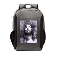 Image Face Of Jesus On A Cross With Crown Of Thorns Vector Backpack