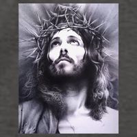 Image Face Of Jesus On A Cross With Crown Of Thorns Vector Backpack