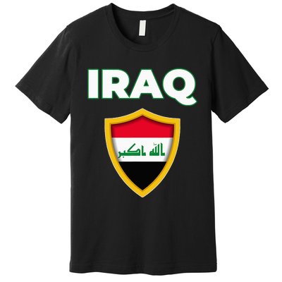 IraqIraq FlagFlag Of Iraq. Premium T-Shirt