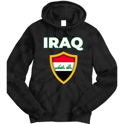 IraqIraq FlagFlag Of Iraq. Tie Dye Hoodie