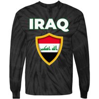 IraqIraq FlagFlag Of Iraq. Tie-Dye Long Sleeve Shirt