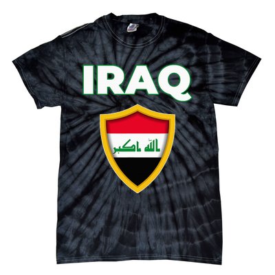 IraqIraq FlagFlag Of Iraq. Tie-Dye T-Shirt