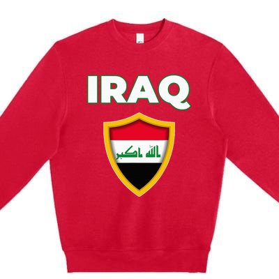 IraqIraq FlagFlag Of Iraq. Premium Crewneck Sweatshirt