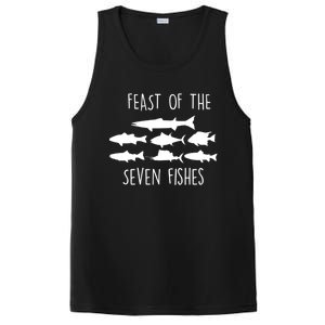 Italy Feast Of The Seven Fishes Italian Christmas Eve Gift PosiCharge Competitor Tank