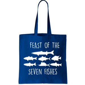 Italy Feast Of The Seven Fishes Italian Christmas Eve Gift Tote Bag