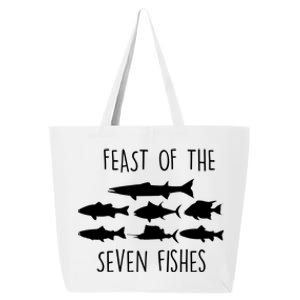 Italy Feast Of The Seven Fishes Italian Christmas Eve Gift 25L Jumbo Tote