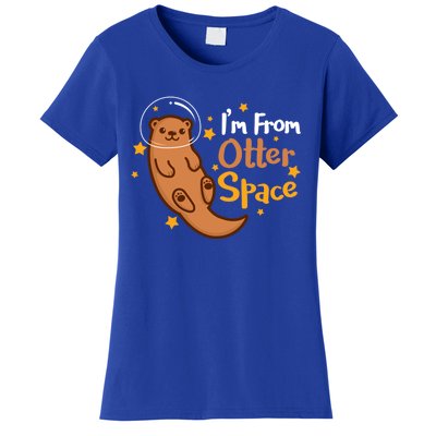 I'm From Otter Space Otter Pun Space Otter Cute Gift Women's T-Shirt