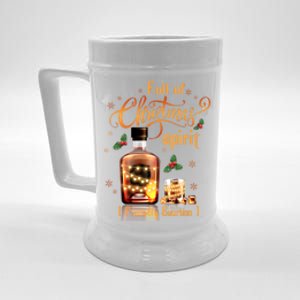 IM Full Of Holiday Spirit Bourbon Ugly Christmas Cool Gift Beer Stein