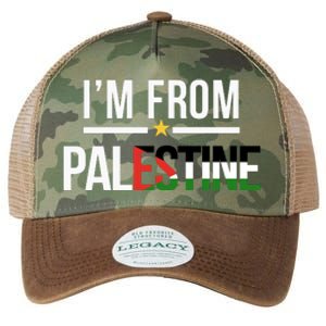 Im From Palestine | Free Palestine  Flag Palestine Legacy Tie Dye Trucker Hat