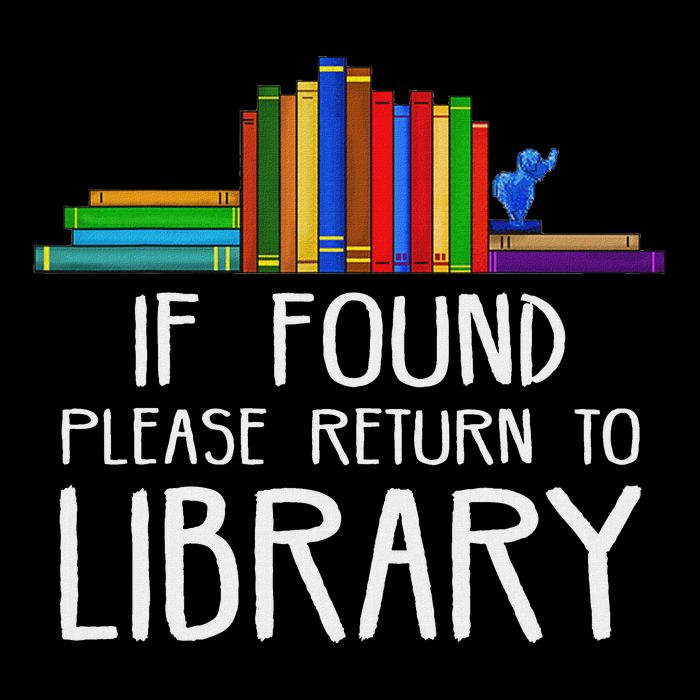If Found Please Return To Library 7-Panel Snapback Hat