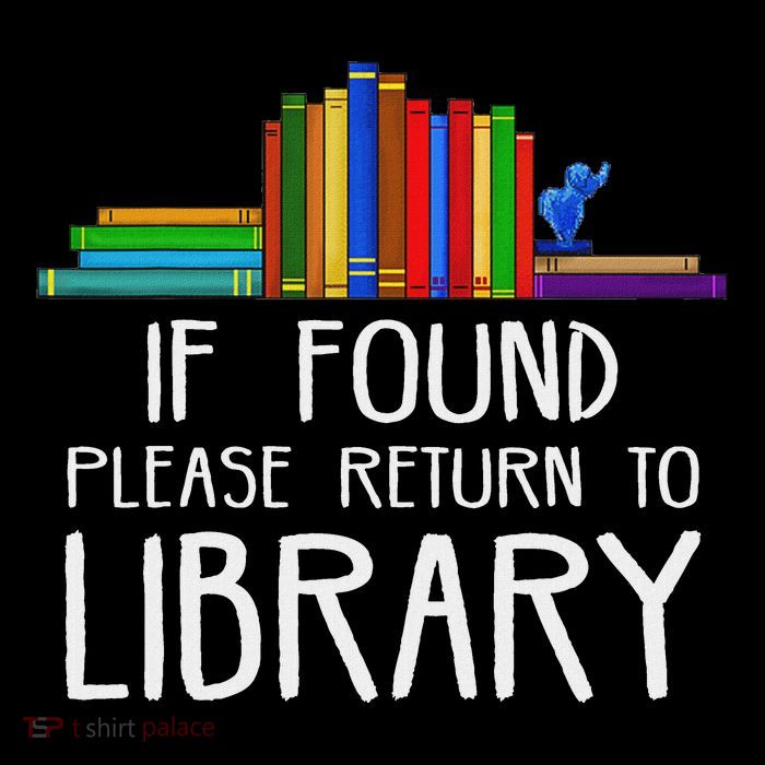 If Found Please Return To Library Poster