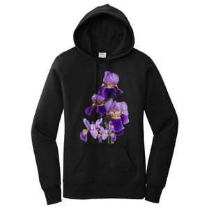 Irises Flower Plant Gardening Gardener Lover Tennessee Women's Pullover Hoodie