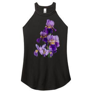 Irises Flower Plant Gardening Gardener Lover Tennessee Women's Perfect Tri Rocker Tank