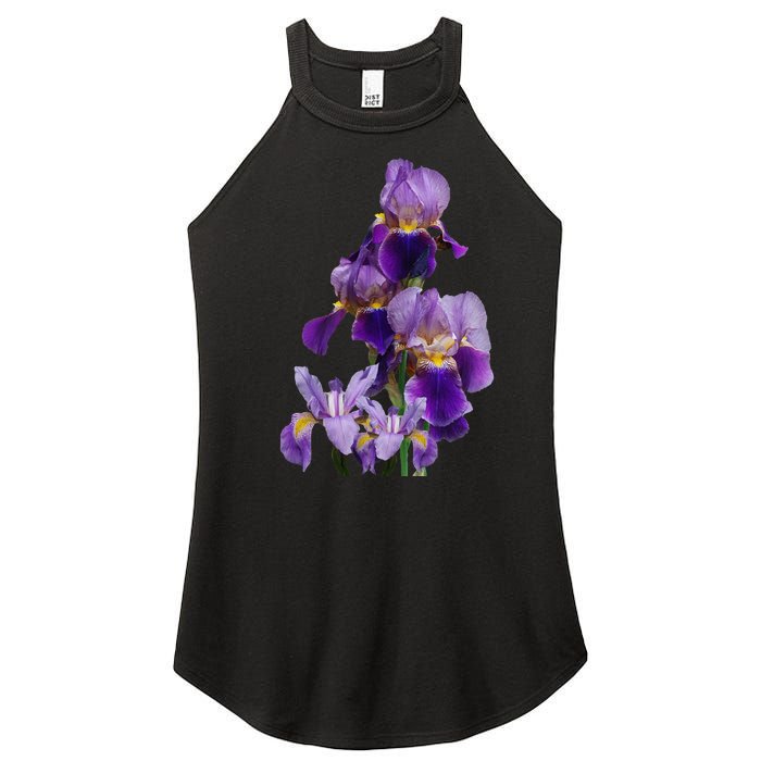 Irises Flower Plant Gardening Gardener Lover Tennessee Women's Perfect Tri Rocker Tank