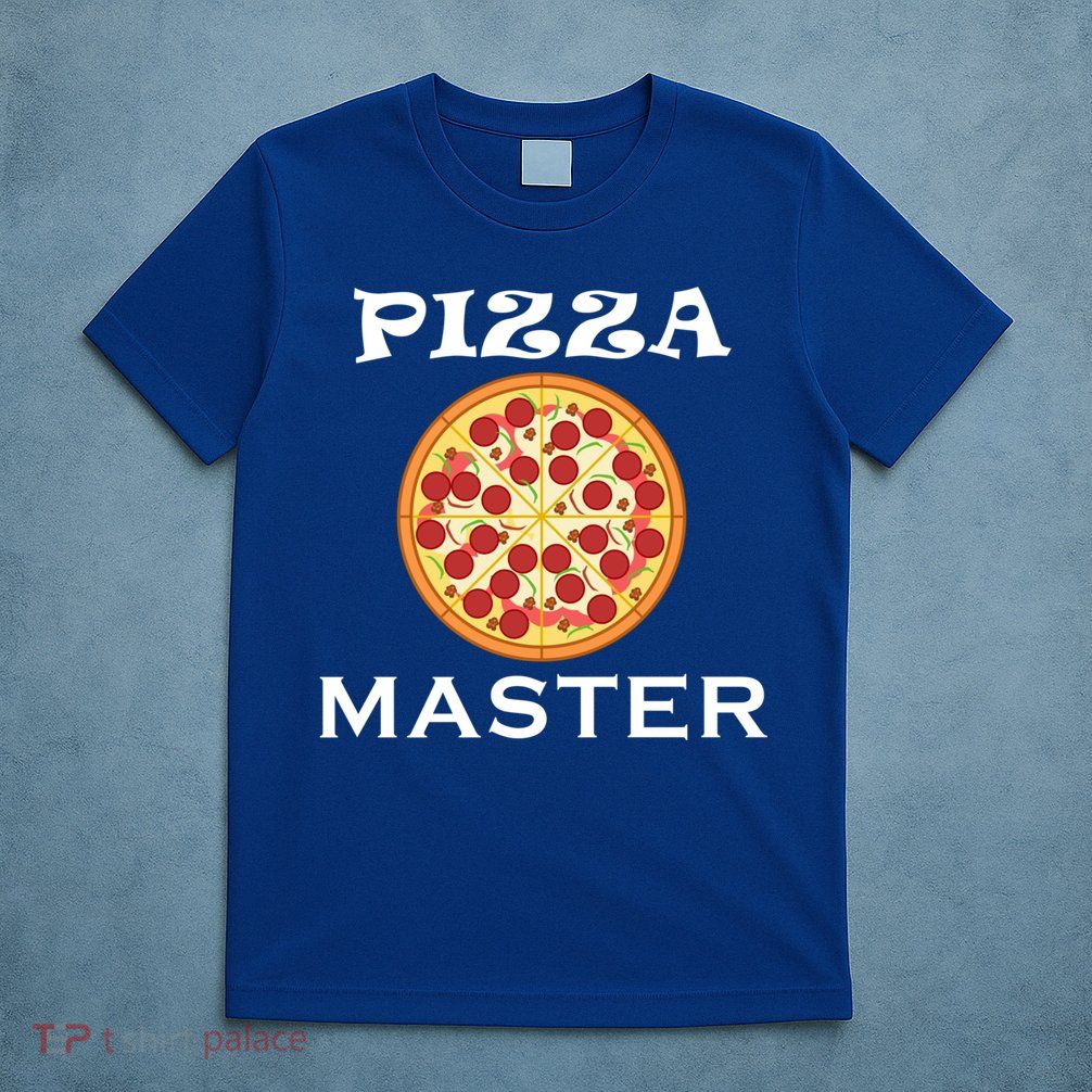 Italian Food Pizza Making Funny Pizza Master Gift T-Shirt