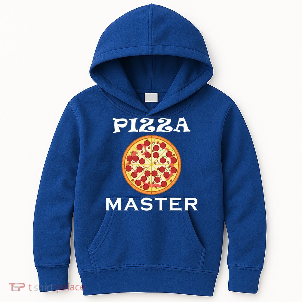 Italian Food Pizza Making Funny Pizza Master Gift Kids Hoodie