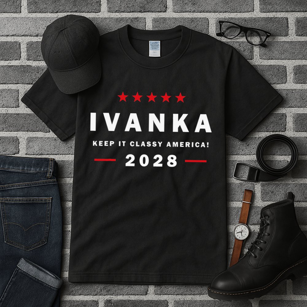 Ivanka For President In 2028 Elections For Political Rallies Tall T-Shirt