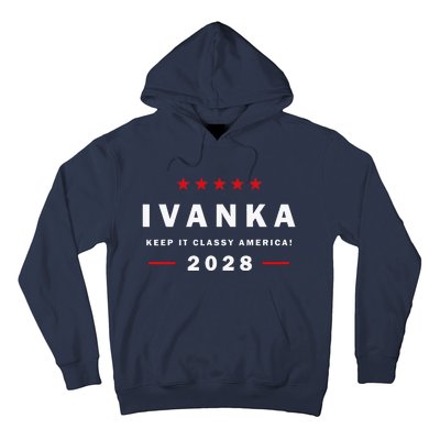 Ivanka For President In 2028 Elections For Political Rallies Hoodie