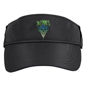 In Flames Pierced Jester Adult Drive Performance Visor