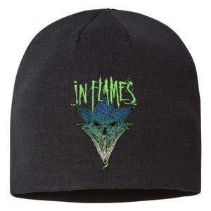 In Flames Pierced Jester Sustainable Beanie