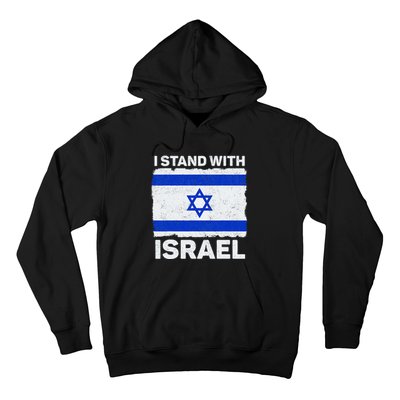 Israel Flag Patriotic Israel I Stand With Israel Hoodie