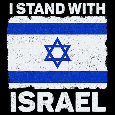 Israel Flag Patriotic Israel I Stand With Israel T-Shirt