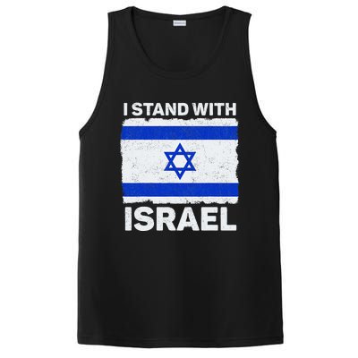 Israel Flag Patriotic Israel I Stand With Israel PosiCharge Competitor Tank