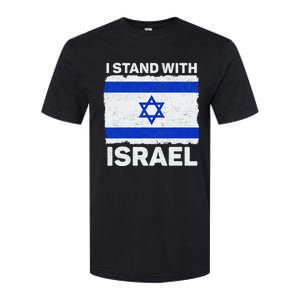 Israel Flag Patriotic Israel I Stand With Israel Softstyle CVC T-Shirt