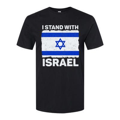 Israel Flag Patriotic Israel I Stand With Israel Softstyle CVC T-Shirt