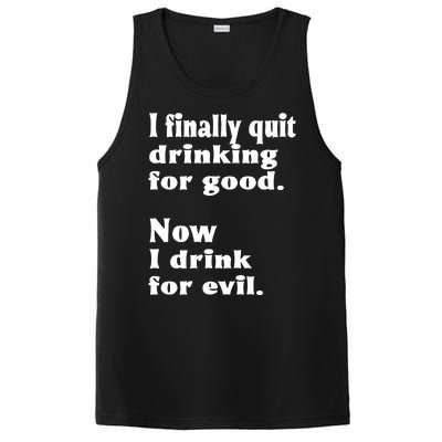 I Finally Quit Drinking For Good PosiCharge Competitor Tank