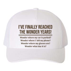 Ive Finally Reached The Wonder Years Funny Yupoong Adult 5-Panel Trucker Hat