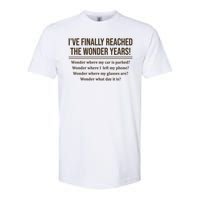 Ive Finally Reached The Wonder Years Funny Softstyle CVC T-Shirt