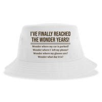 Ive Finally Reached The Wonder Years Funny Sustainable Bucket Hat