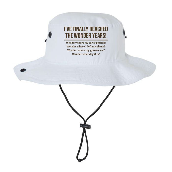 Ive Finally Reached The Wonder Years Funny Bucket Hat