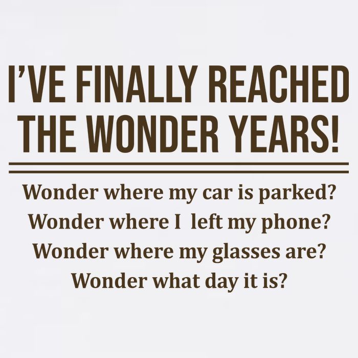 Ive Finally Reached The Wonder Years Funny Polo