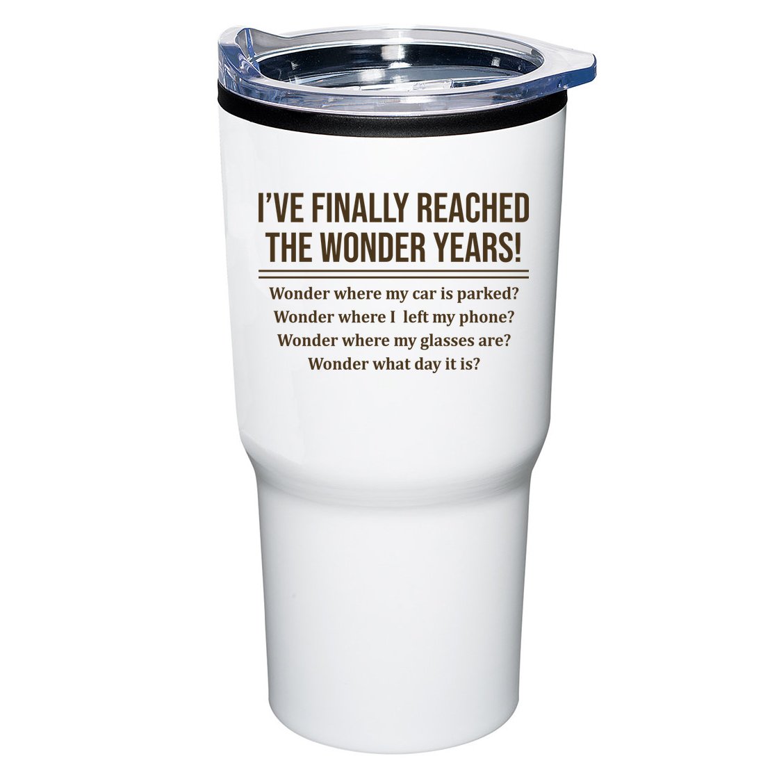 Ive Finally Reached The Wonder Years Funny Tumbler