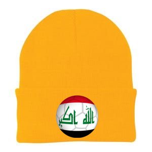 Iraqi Futbol Soccer Team Knit Cap Winter Beanie