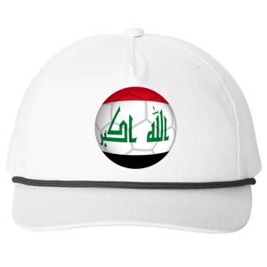 Iraqi Futbol Soccer Team Snapback Five-Panel Rope Hat