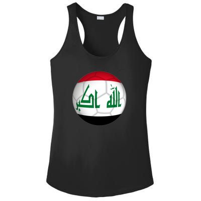 Iraqi Futbol Soccer Team Ladies PosiCharge Competitor Racerback Tank