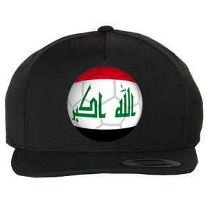 Iraqi Futbol Soccer Team Wool Snapback Cap