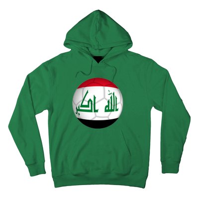 Iraqi Futbol Soccer Team Hoodie