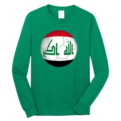 Iraqi Futbol Soccer Team Long Sleeve Shirt