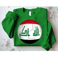 Iraqi Futbol Soccer Team Sweatshirt