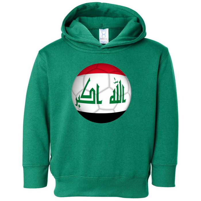 Iraqi Futbol Soccer Team Toddler Hoodie