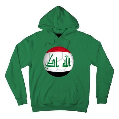 Iraqi Futbol Soccer Team Tall Hoodie