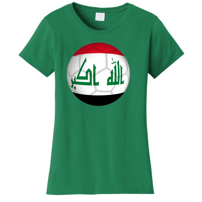 Iraqi Futbol Soccer Team Women's T-Shirt