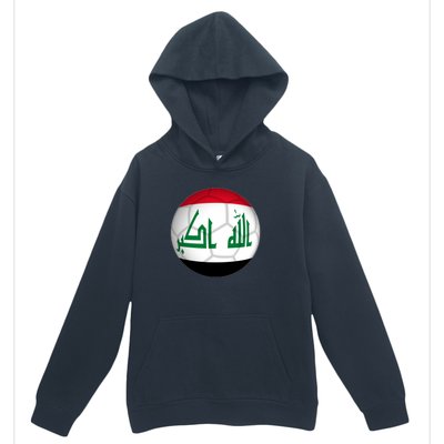 Iraqi Futbol Soccer Team Urban Pullover Hoodie